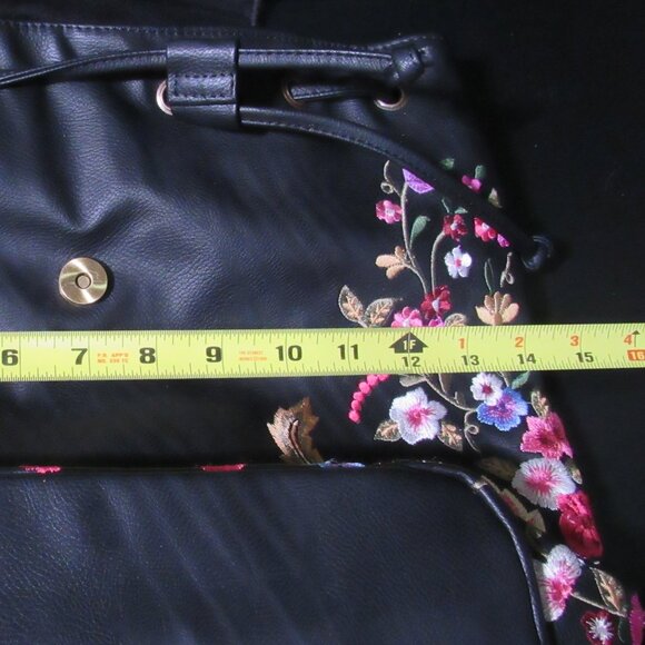 Accessorize Embroidered Tiger Floral Backpack Women Purse main image 7
